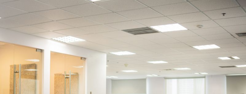 Acoustic Ceiling Installation